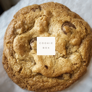12- 3oz individually wrapped Guittard milk chocolate chip cookies