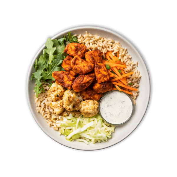 Buffalo Chicken Bowl with Homemade Ranch (Large)
