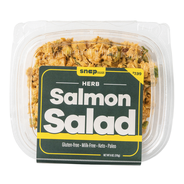 Herb Salmon Salad Container