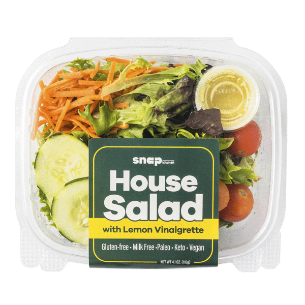 House Salad with Lemon Vinaigrette Container