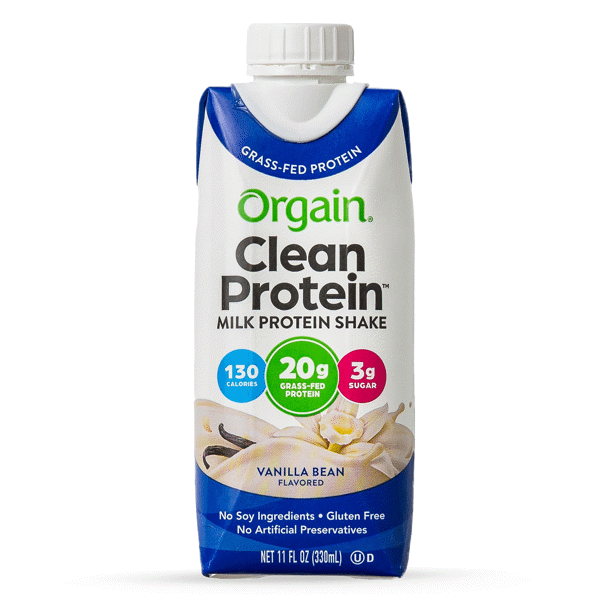 Orgain - Vanilla Bean Clean Protein Shake