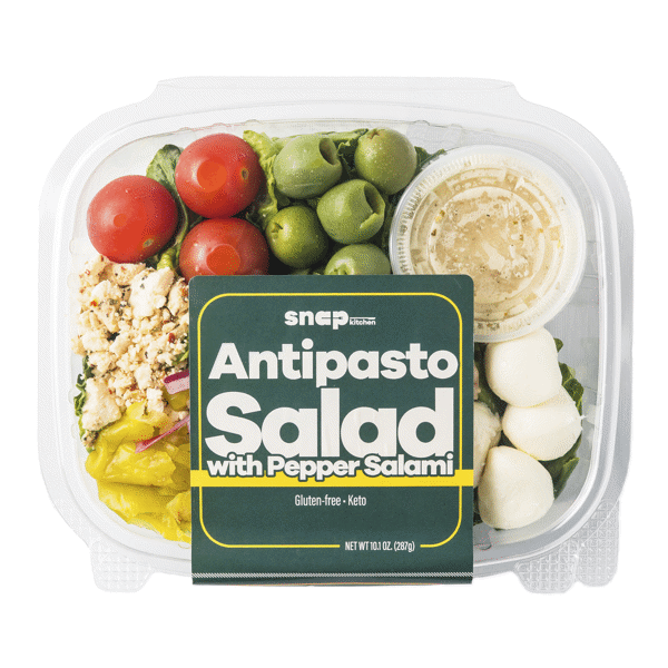 Antipasto Salad with Pepper Salami Container