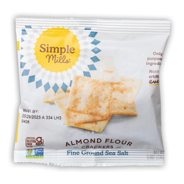Simple Mills Almond Flour Crackers - Sea Salt