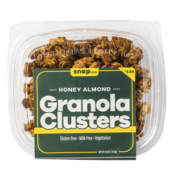 Honey Almond Granola Clusters Container