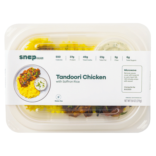 Tandoori Chicken with Saffron Rice Container
