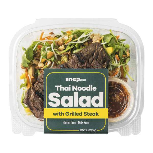 Thai Noodle Salad with Grilled Steak Container