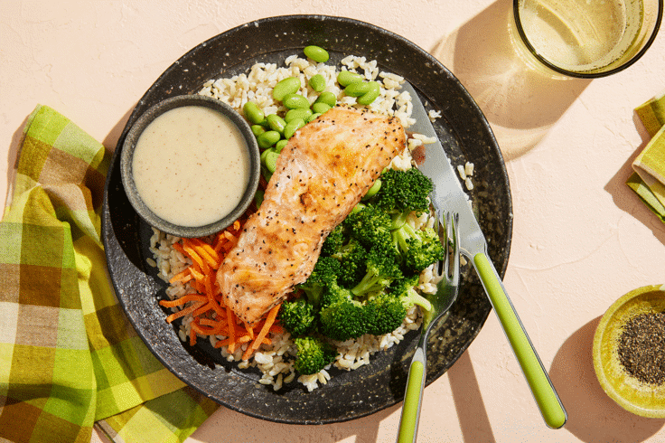 Lemon Maple Salmon Bowl - Everytable